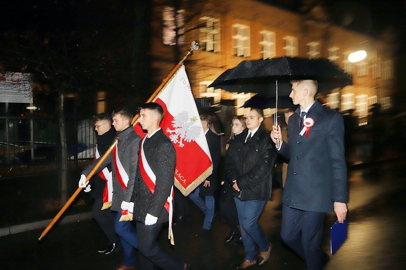 Uroczystość patriotyczna "Olkuszanie dla Niepodległej"